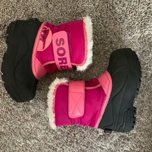 Sorel Waterproof Boots, Pink 8